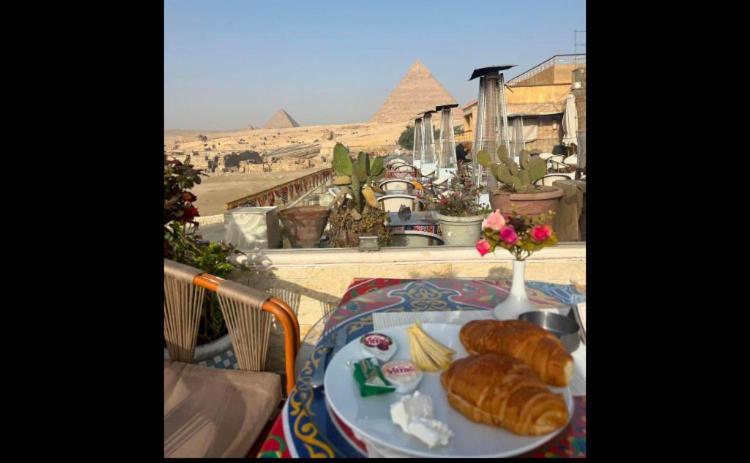 Queen Cleopatra View Hotel Kafrat al Jabal ภายนอก รูปภาพ